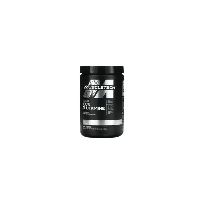 MUSCLETECH Platinum 100% Glutamina, 300 Grs