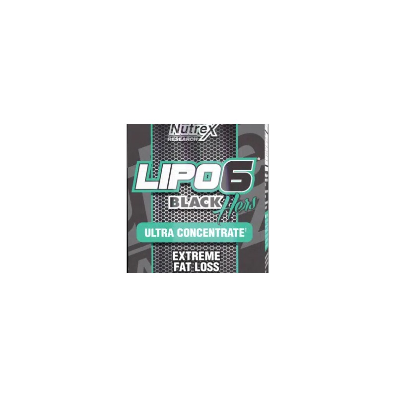 NUTREX Lipo 6 Black Hers ultra 60 caps