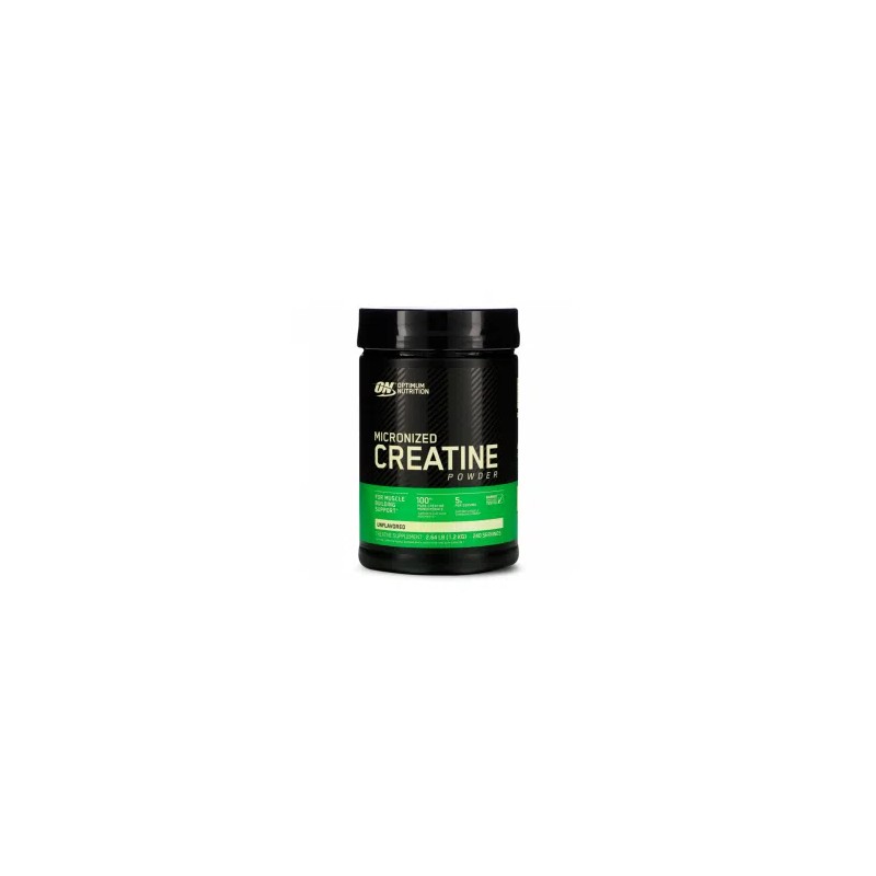Optimum Nutrition Creatina Micronizada 1200 grs (Creatine 240 serv)
