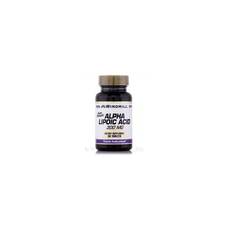 WINDMILL Alpha Lipoic Acid 300 MCG 60 Tabs (ACIDO ALPHA LIPOICO)