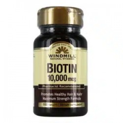 WINDMILL Biotin 10,000 mg, 100 caps