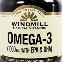 WINDMILL Omega 3 EPA+DHA 1000 Mg, 180 CAPS