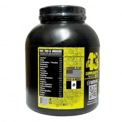 43 Suplements 100% whey Ripped 6 lbs