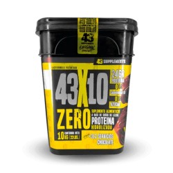 43 Suplements Zero Carbs Cubeta 10 kg, 260 SERV