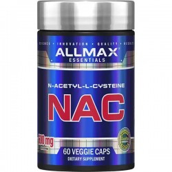 Allmax NAC 60 Caps (N-Acetyl Cysteine) 600 mg