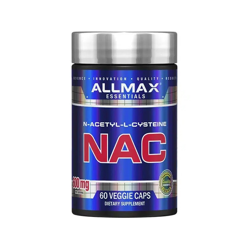 Allmax NAC 60 Caps (N-Acetyl Cysteine) 600 mg