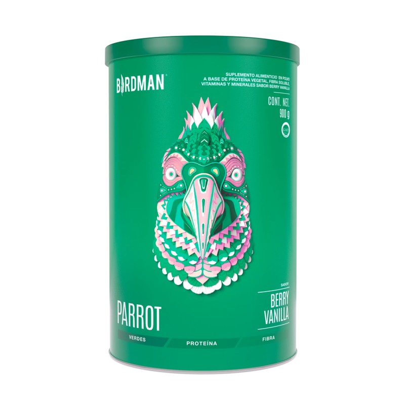 Birdman Parrot Greens & Protein Super Alimento 900 grs