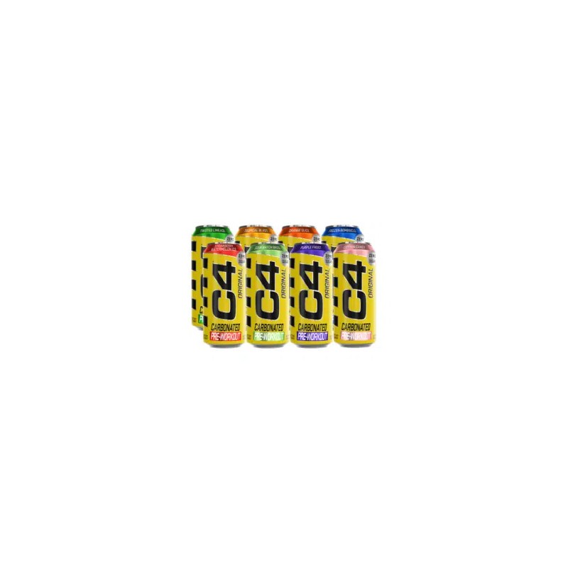 Cellucor C4 Smart Energy bebible 12 pz (16 oz) x 2 Pack ( total 24 latas )