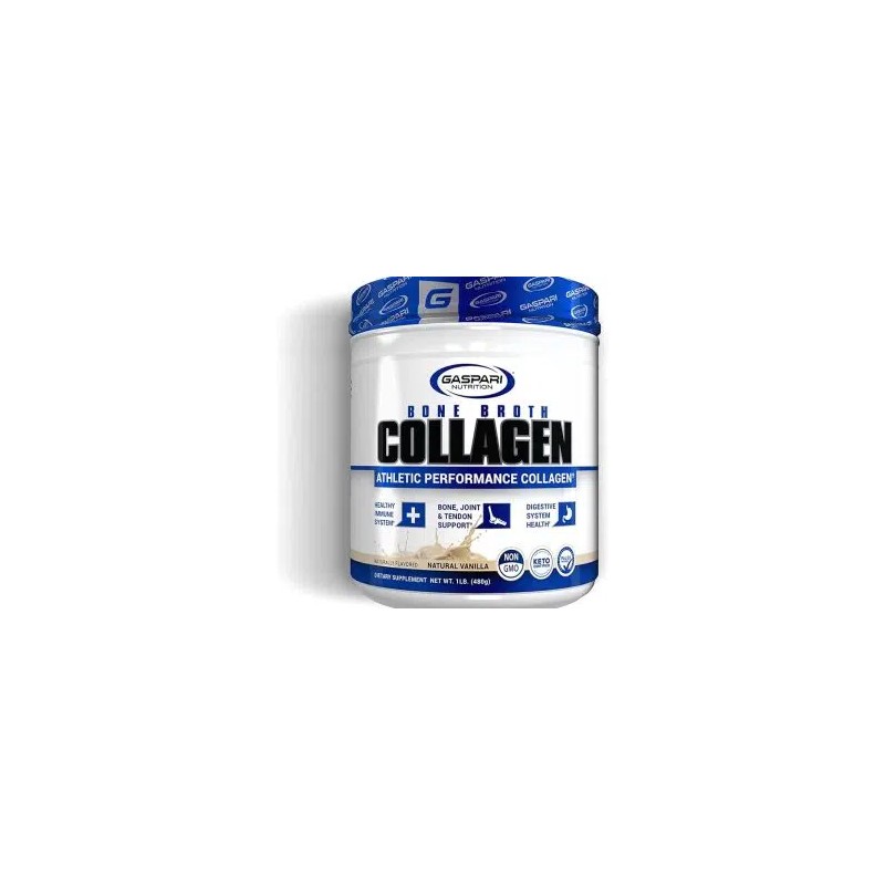 Gaspari Bone Broth COLAGENO 30 Serv VAINILLA