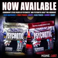 Insane Labz Variety Bag Psychotic`s 30 Sticks Diferentes Sabores