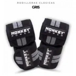 Monkey Power Knee Wraps Vendas Clasicas 1 Par